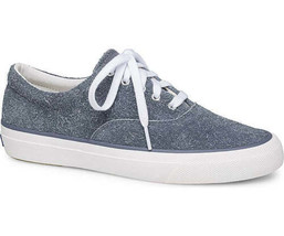 Keds Womens Anchor Hairy Suede Sneakers Size 11 Color Blue - £59.67 GBP
