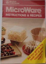 Vintage Anchor Ovenwear MicroWare Instructions &amp; Recipes - $2.99