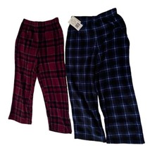 Cuddle Duds Boys Flame Resistance Sleepwear Blue &amp; Red Size S (6/7) 2 Pe... - $13.10