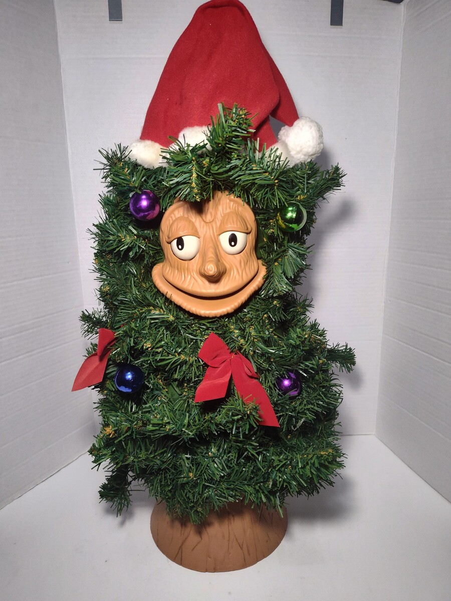 1997 Telco Mr. Everett Animated Singing Christmas Tree 24in Motionette S... - $34.64
