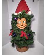 1997 Telco Mr. Everett Animated Singing Christmas Tree 24in Motionette S... - $34.64