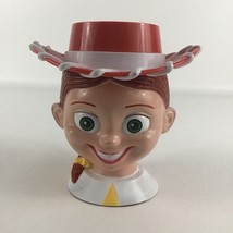 Disney On Ice Pixar Toy Story Cowgirl Jessie Souvenir Mug Flip Top Snack... - $19.76