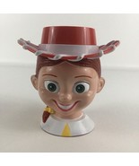 Disney On Ice Pixar Toy Story Cowgirl Jessie Souvenir Mug Flip Top Snack... - $27.01 CAD