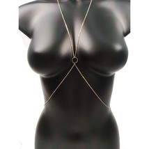 Body Jewelry Chest Chain Bikini Sexy Bra for Women Beach Accessories Fashion Sim - £7.04 GBP