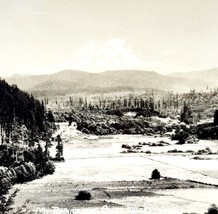 RPPC Mount Rainier From Ohop Valley Ellis 1920s Washington Pacific NW PCBG6C - £23.48 GBP