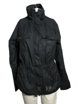 Horseware Ireland Black Riding Jacket Coat Zip Snap Pockets Size Small 6/8 - AC - £23.83 GBP