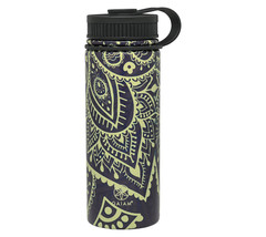 NEW Gaiam 18 Oz. Stainless Steel Water Bottle for Hot or Cold Drinks NWT - $11.99+