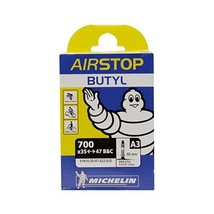 Michelin Airstop 35 Butyl PV Tube - Black, 40 mm  - $6.00
