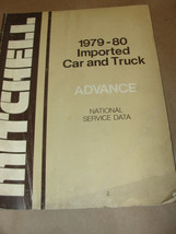 Mitchell 1979-80 Imported Car &amp; Truck Advance National Service Data - £6.30 GBP