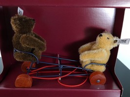 1980&#39;s Steiff Museum Collection Seesaw Pull Toy - £104.85 GBP