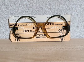 VTG 70&#39;s Titmus Eyeglass Frames Optyl 352 T1006 Plastic 54x18x130 German... - £12.23 GBP
