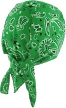 Paisley Doo Rag Du Rag Do Spandex Bandana Headwrap w SWEATBAND Chemo Cap... - £8.20 GBP