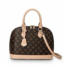 Tote Bags for Women Fashion Designer Dome Handbag Leather Satchel Purse Shell - £47.72 GBP