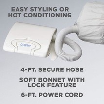 Soft Bonnet Hair Dryer Compact Portability Ionic Technology 4 Heat Speed... - £42.51 GBP