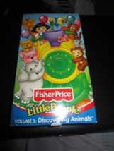 Fisher-Price Little People Volume 3: Discovering Animals (VHS, 2001) - Brand New - £6.22 GBP
