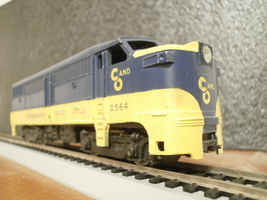 Lionel HO 0564 ALCO FA Diesel Locomotive CHESAPEAKE &amp; OHIO Serviced Runs... - $35.00