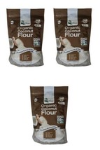 3 PACKS Of   Nature&#39;s Goodness Organic Coconut Flour  0.5 lbs - $16.99