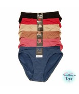 3 6 Pack High Cut Microfiber Light Tummy Control Full Seat Coverage Biki... - $22.80 CAD+