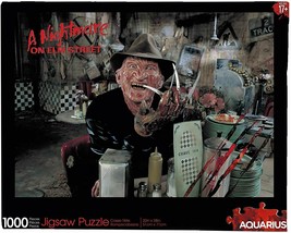 A Nightmare On Elm Street 1,000-Piece Scary Horror Freddy Krueger Jigsaw Puzzle  - £30.49 GBP