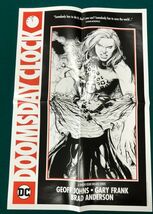 DOOMSDAY CLOCK ( ) DC Comics 15&quot; x 24&quot; promotional poster - $20.92 CAD