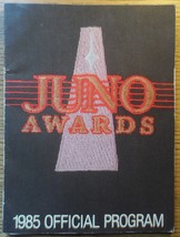 Juno Awards 1985 Official Program 68 page Canada&#39;s Music Awards Martin S... - £23.49 GBP