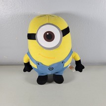 Despicable Me Plush One Eye Stuart Minion 10&quot; Tall Toy Factory 2014 - £7.69 GBP