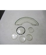 1962 Corvette Instrument Dash Lens speedometer and cover Pieces original - $44.54