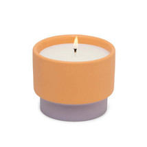 Colour Block Candle 6oz - Orange/Purple - £28.03 GBP