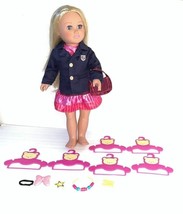 My Life As  18" Doll. Blonde Hair Blue Eyes & Accessories - $28.00