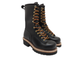 Hoffman Men&#39;s 10&quot; Comp. Toe Lineman Climbing Boots L15176 Black Leather ... - $213.74