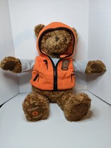 VTG Gund Plush Wish Bear Cheer 2000 Limited Edition May Dept  25&quot; Orange Fleece - £22.42 GBP