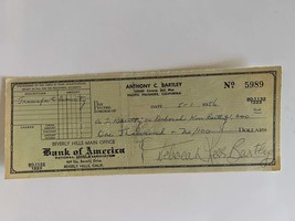 An item in the Entertainment Memorabilia category: Deborah Kerr signed check