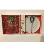 Shonfeld&#39;s Garnish Set Two Dishes &amp; Forks  - $8.09 CAD