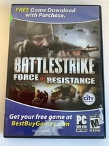 Battlestrike: Force of Resistance PC DVD-ROM Video Game 2009 Software shooter - £10.52 GBP