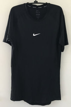 Nike Pro Dri-Fit Black Tight Fit Athletic Shirt Large - £790.16 GBP