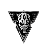 DARTH MAUL Star Wars Engraved Car Badge Acrylic Emblem BRUSHED SILVER - €11,89 EUR