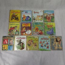 Little Golden Book Lot 13 Books Disney Donald Duck Pooh Bambi Bugs Bunny - £17.22 GBP