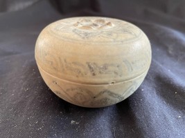 Ancien 15th C Pottery, Sawankhalok Céramique Boîte, Swankalok - Thaïlande - £134.91 GBP