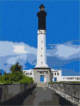 Pepita Needlepoint kit: Lighthouse in France, 9&quot; x 12&quot; - £67.95 GBP+