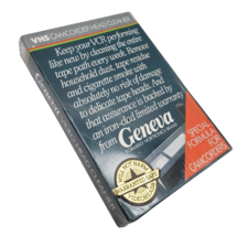 Geneva Vintage VHS-C VCR/Camcorder Head Cleaner Cassette Video New in Bo... - $276.61 MXN