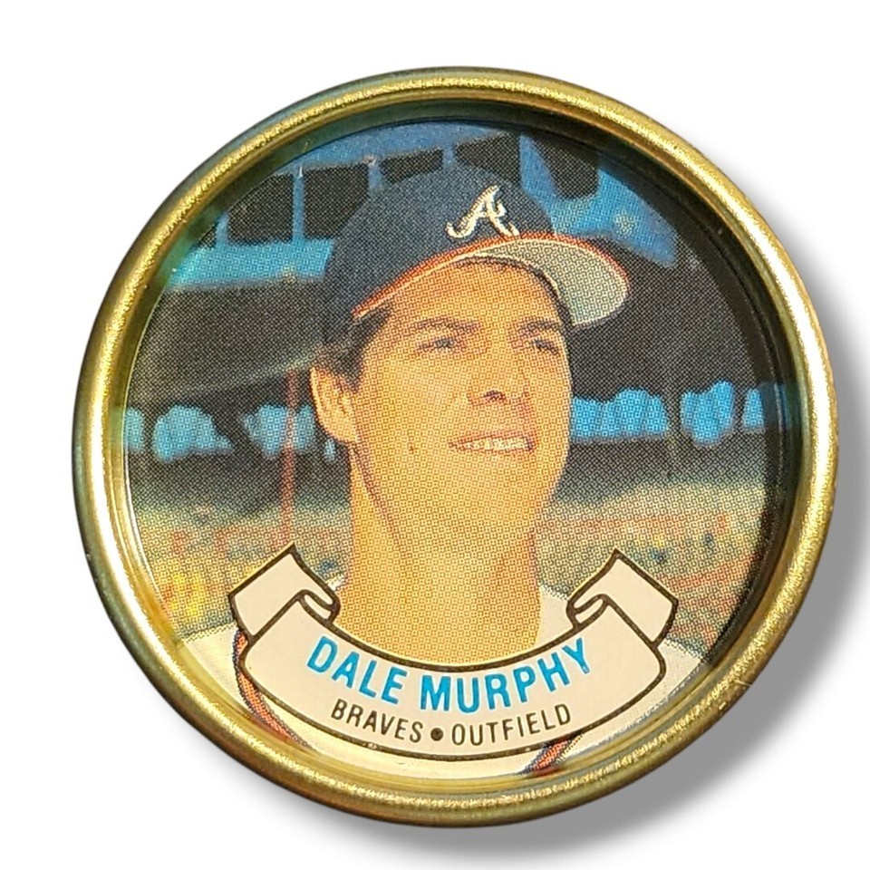 1987 Topps Baseball Coin #37 Dale Murphy Braves - £1.20 GBP