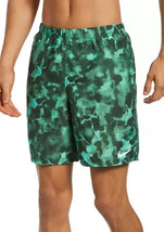 Nike Men&#39;s Cloud Dye Packable 7 Inch Volley Shorts in Galactic Jade-Medium - £21.19 GBP