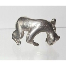 Hand Wrought 925 Sterling Silver Big Cat Panther Ring Size 5 Sky - £44.95 GBP