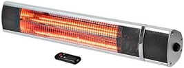 Outdoor And Indoor Patio Heater, Wall-Mounted, Adjustable Heat Output,, Black. - £68.45 GBP