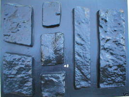 OKL-43K Limestone Veneer Rocks & DIY Supplies Kit+ 43 Molds Make 1000s of Stones image 8