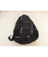 EastSport Black Gray School Backpack Bag MODIFIED QUICK GRAB Pocket 33068 - $12.66