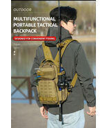 Lightweight Tactical Fishing Backpack – Dual-Shoulder Lure Bag for Outdo... - $29.00