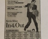 In And Out Vintage Movie Print Ad Kevin Kline Tom Selleck TPA10 - £4.72 GBP