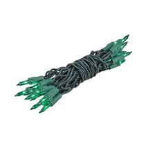 Green Mini Lights Green Wire 20 Light 8.5 Ft - $244.02 MXN