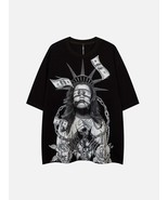 Chained Statue of Liberty and Cash Print T-shirt - $39.99